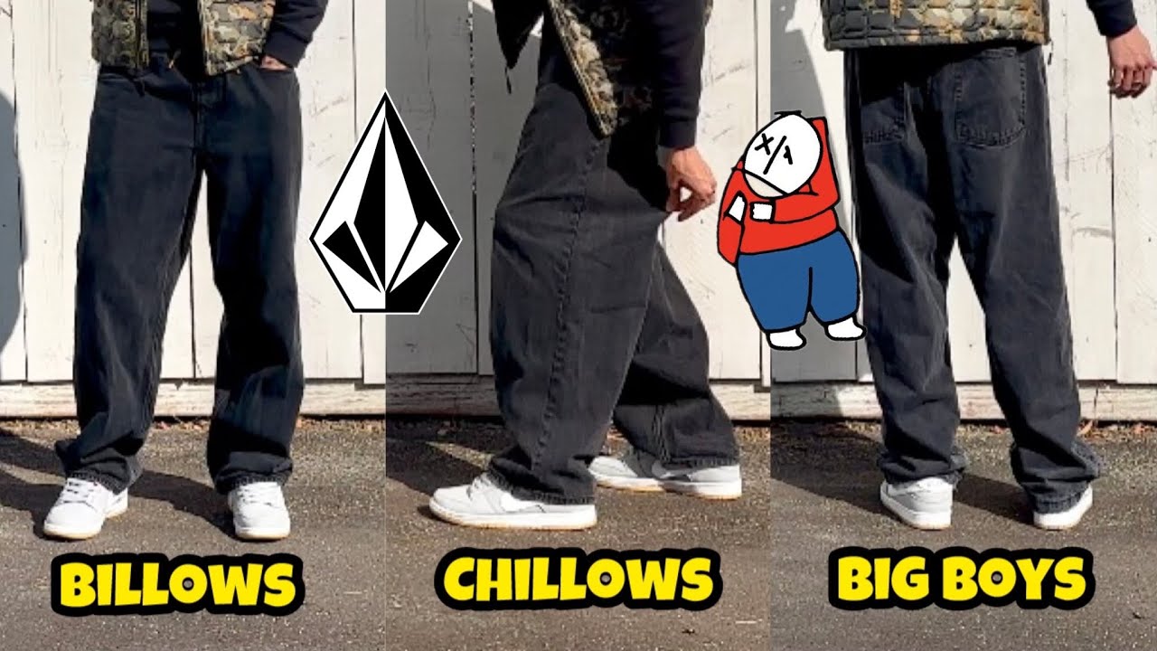 Polar Big Boys VS Volcom Billow & Chillow (Why I Wear These Baggy Pants Now)
