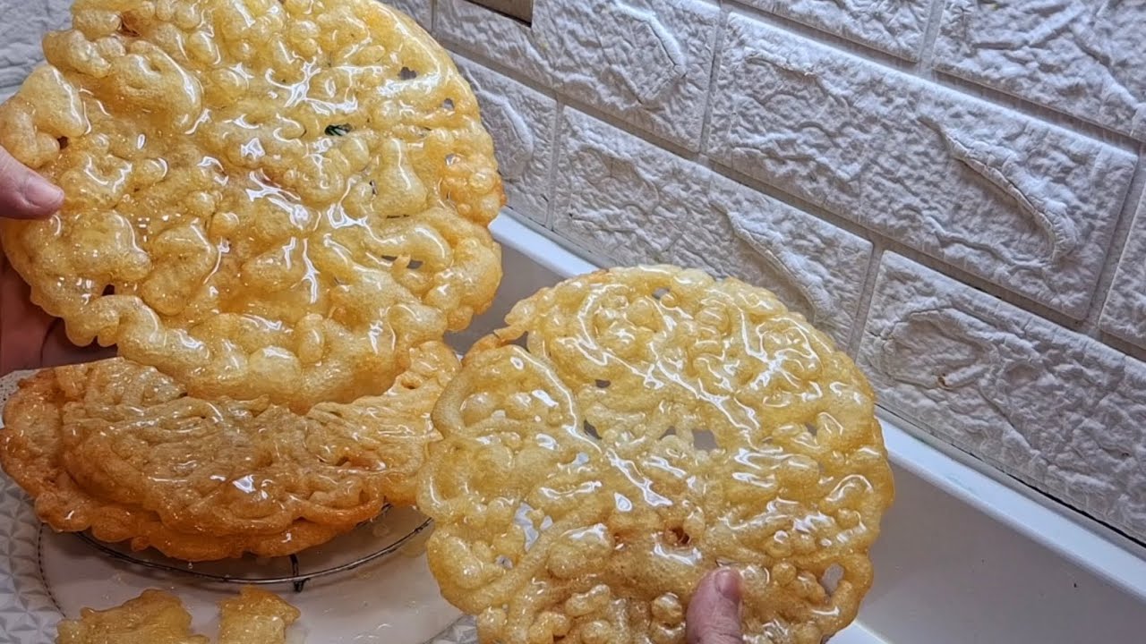 #مشبك بكوبيتين دقيق وشوية ميه #شيرين حمدى