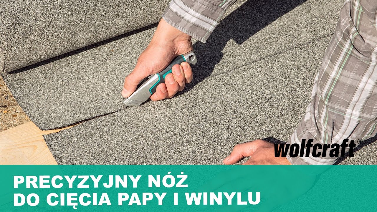 Cięcie papy, winylu i twardych materiał&oacute;w | wolfcraft