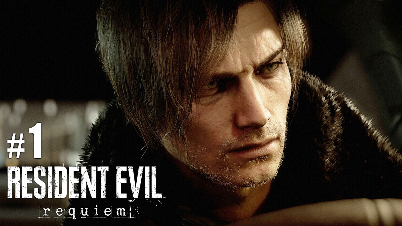《惡靈古堡9：安魂曲 第1集》里昂大叔了還是很帥啦【阿津】Resident Evil Requiem #1
