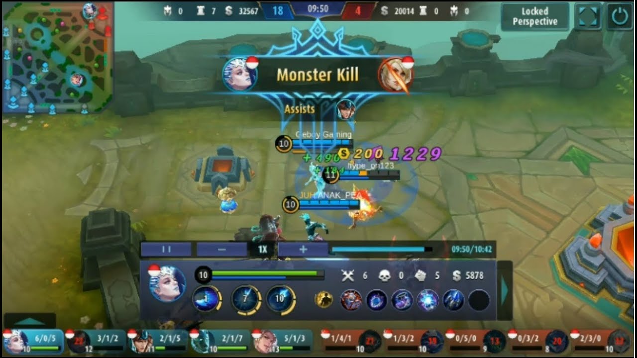AURORA RASA BENZOEY (Top Global Aurora) LOL | MOBILE LEGENDS INDONESIA (60 FPS)