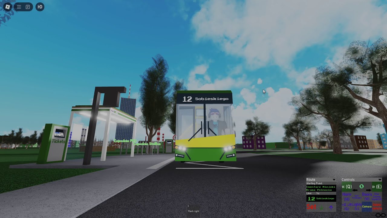 Linia 12 - Solaris Urbino 12 IV Electric ( Urbanmove Leśniczówka ) - Roblox #103