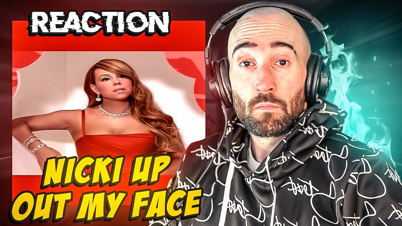 MARIAH CAREY, NICKI MINAJ - UP OUT MY FACE [FIRST REACTION]