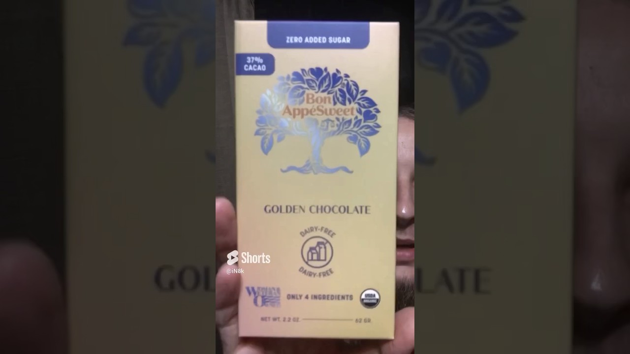 @thereasablack2206 Bon App&eacute;Sweet golden #chocolate🔎#VegaN8🔍#Vegan&mdash;#Veganism&mdash;#PlantBased&mdash;#N8 #Shorts