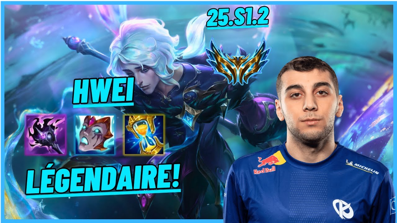 KC VLADI: HWEI VS G2 CAPS: AHRI (MID) TRIPLE KILL - LÉGENDAIRE - EUW CHALLENGER - PATCH 25.S1.2