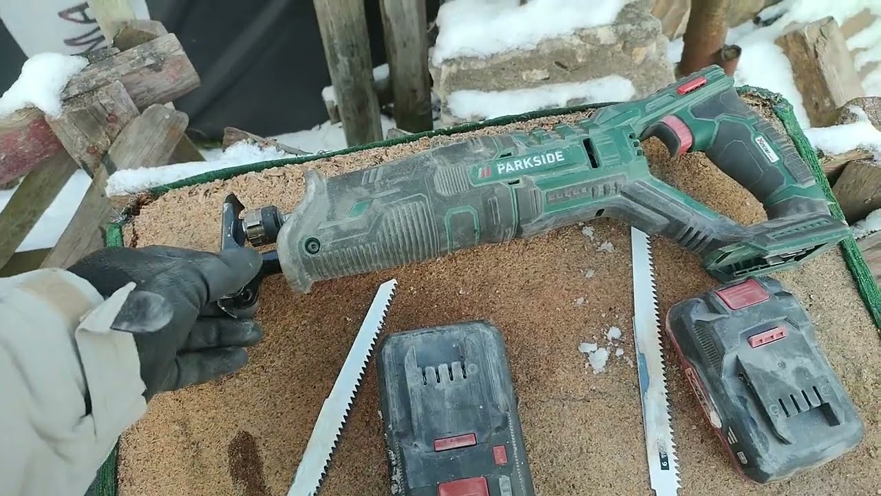 Test por&oacute;wnanie akumulator&oacute;w 2Ah i 4Ah Parkside w Pile Szablastej