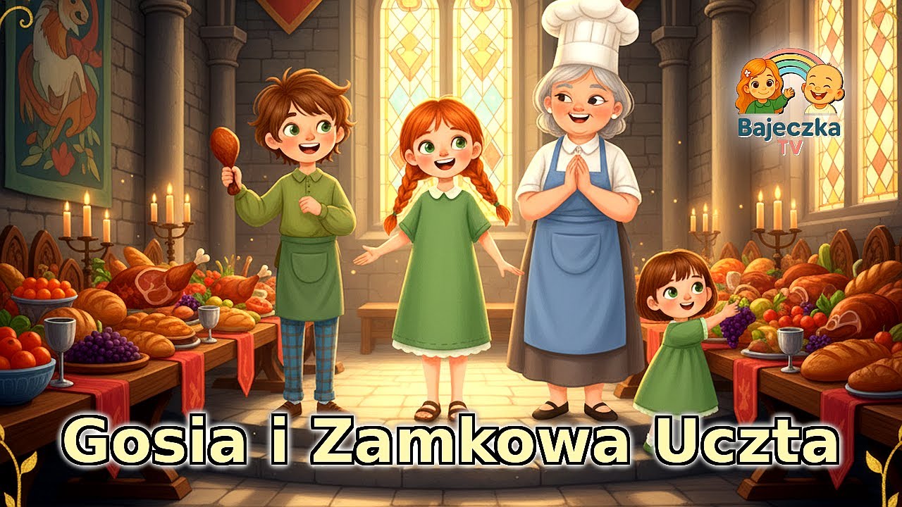 Gosia i Zamkowa Uczta 🏰🥕 | Bajeczka TV