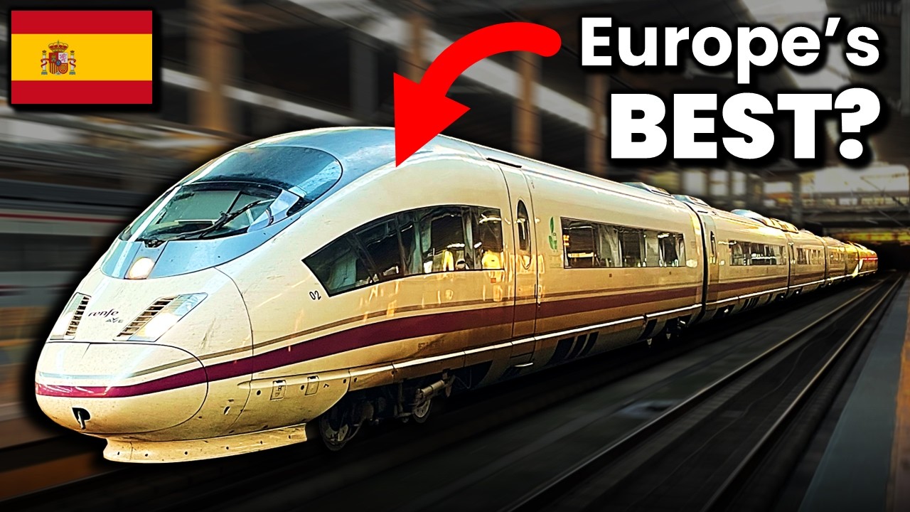 This is Spain’s INCREDIBLE high-speed train – AVE First Class