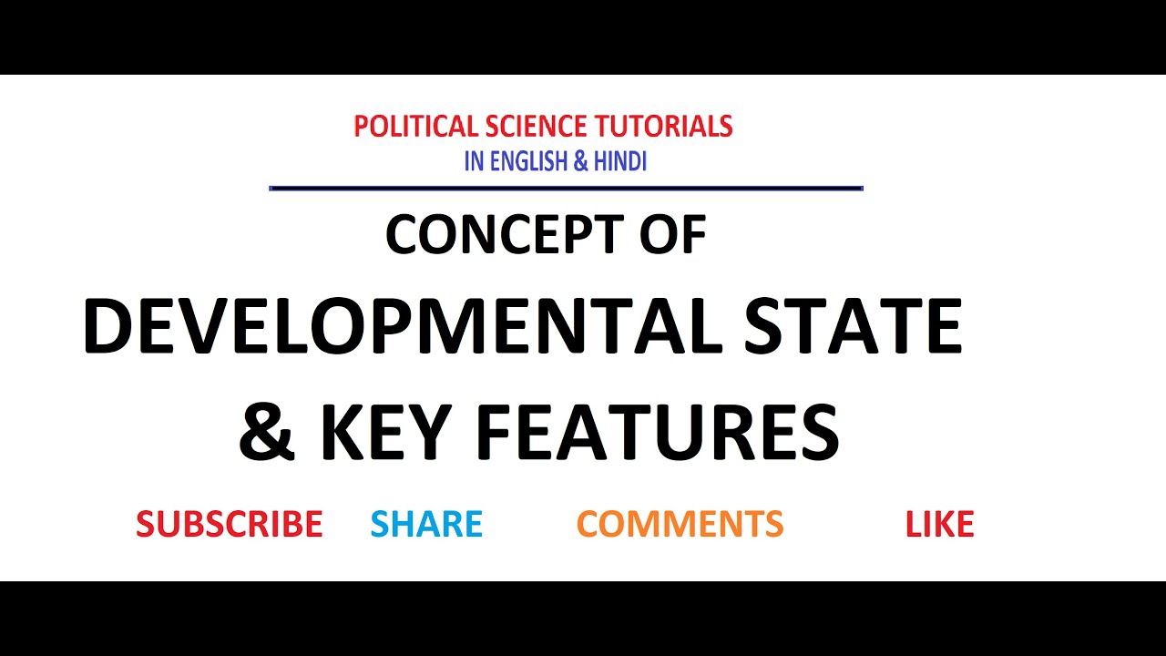 Developmental State and Its Features