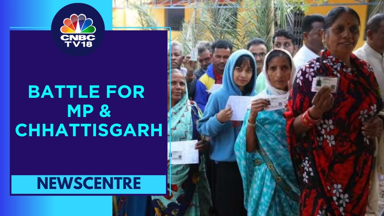 Assembly Elections 2023: Polling In Madhya Pradesh & Chhattisgarh | CNBC TV18