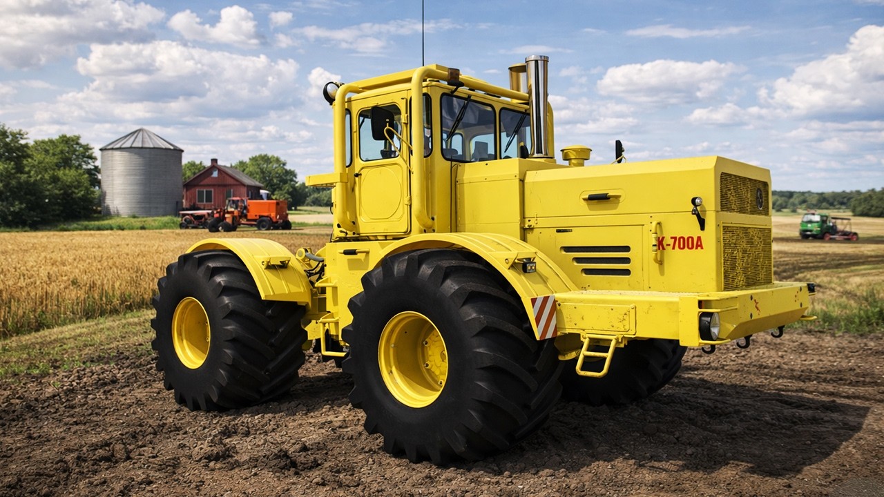 Kirovets K 700A / K 701 Tractor - FS25 Mods | Soviet Powerhouse with Interactive Control