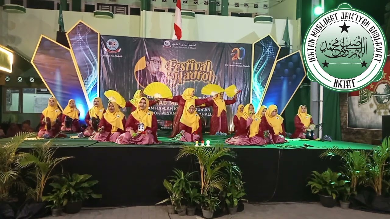 JUARA 1 IMJATUL MAHABBAH IBU-IBU FESTIVAL HADROH HAUL KE 20 KH MUDJAB MAHALI #festivalhadroh