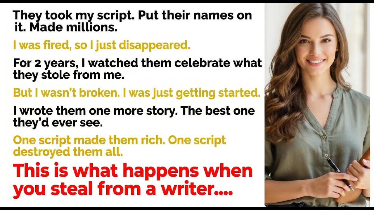 I Wrote a Script - They Stole It. I Got Even | Revenge Story