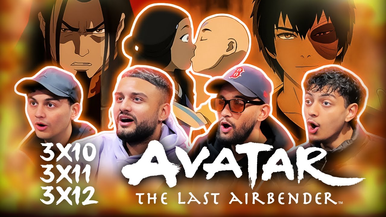 BROTHERS watch AVATAR: The Last Airbender 3x10 - 3x12 | FIRST TIME REACTION