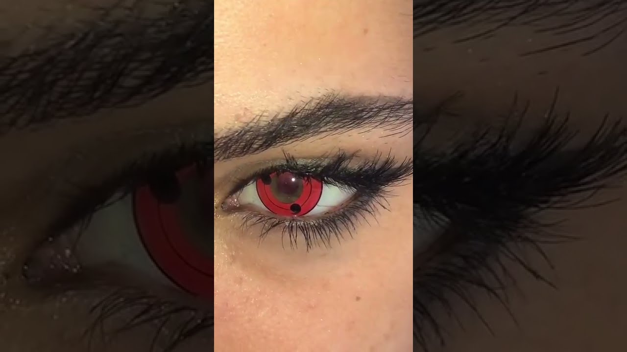 Review | Naruto Sharingan Three Level Magatama#cosplay #naruto #sharingan #contacts #anime #fyp