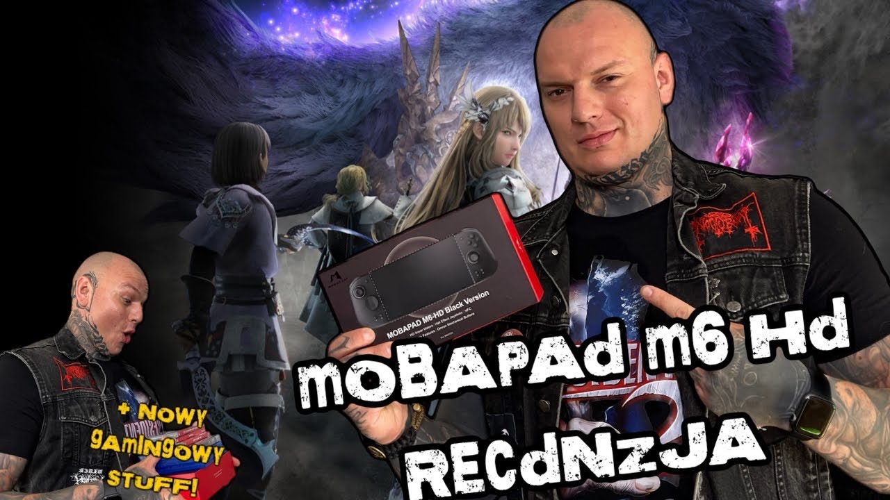 MOBAPAD M6 HD RECENZJA PLUS NOWY GAMINGOWY STUFF!