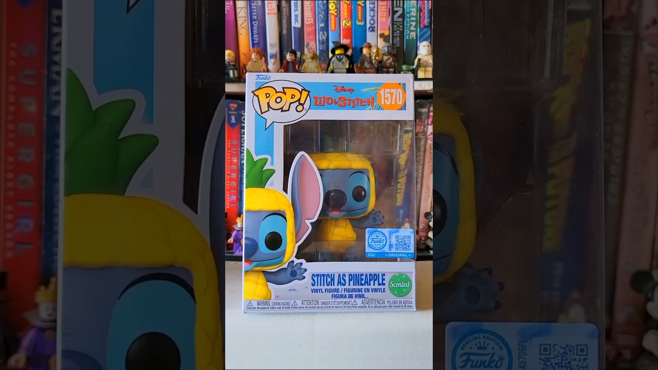 STITCH PINEAPPLE FUNKO POP! (HOT TOPIC EXCLUSIVE) #Stitch #FunkoPop #HotTopicExclusive #Disney