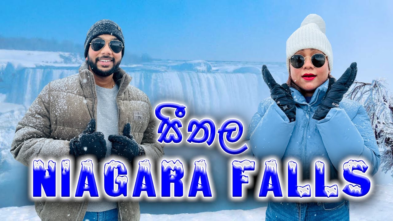 කැනඩාවේ Niagara Falls freeze වෙලාද? | Canada Winter Vlogs | ALLDAY VLOG 61 🇨🇦🇱🇰