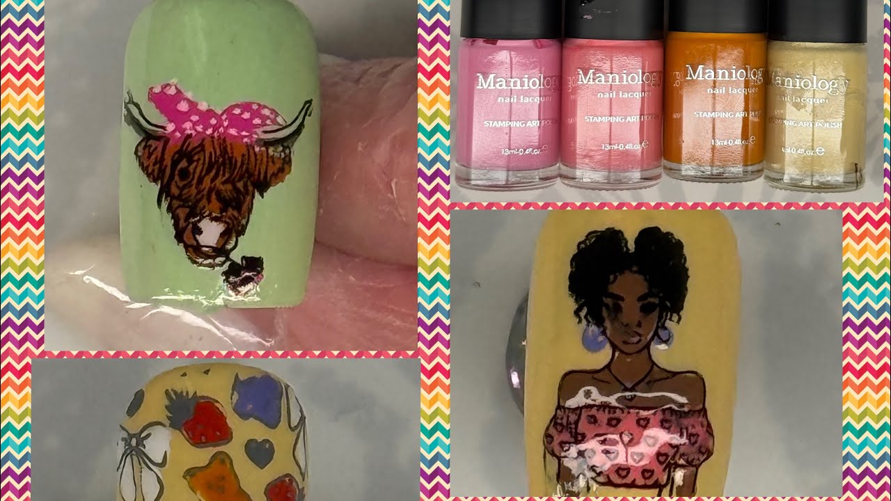 Stamping Snowy Sunday! Join me for some nail fun! #nails #livestream #live #nailstamping #fyp ❄️☃️