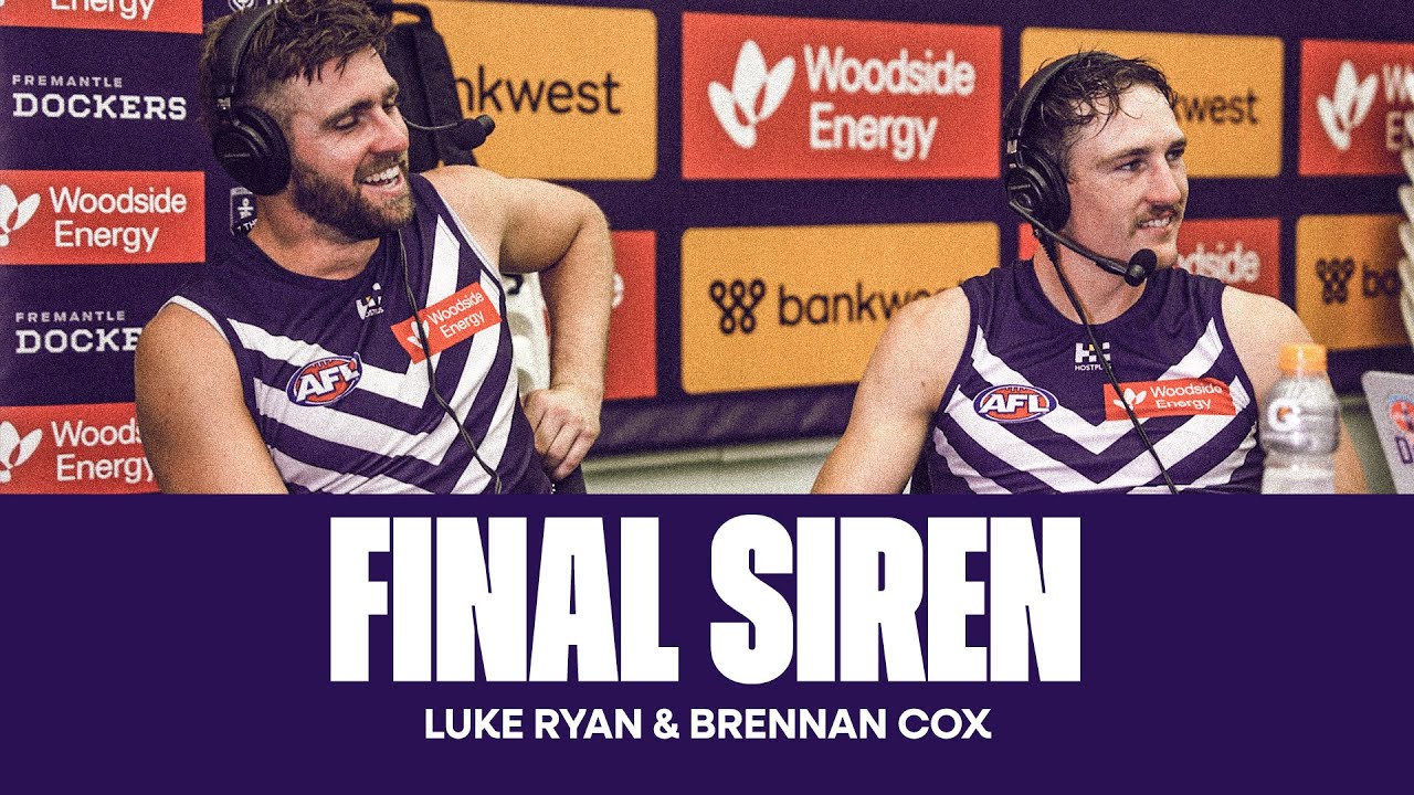 POST-GAME PODCAST | Final Siren with Luke Ryan & Brennan Cox
