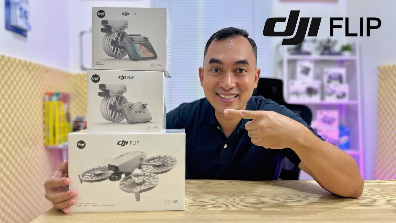 DJI Flip Unboxing dan Kesan Pertama