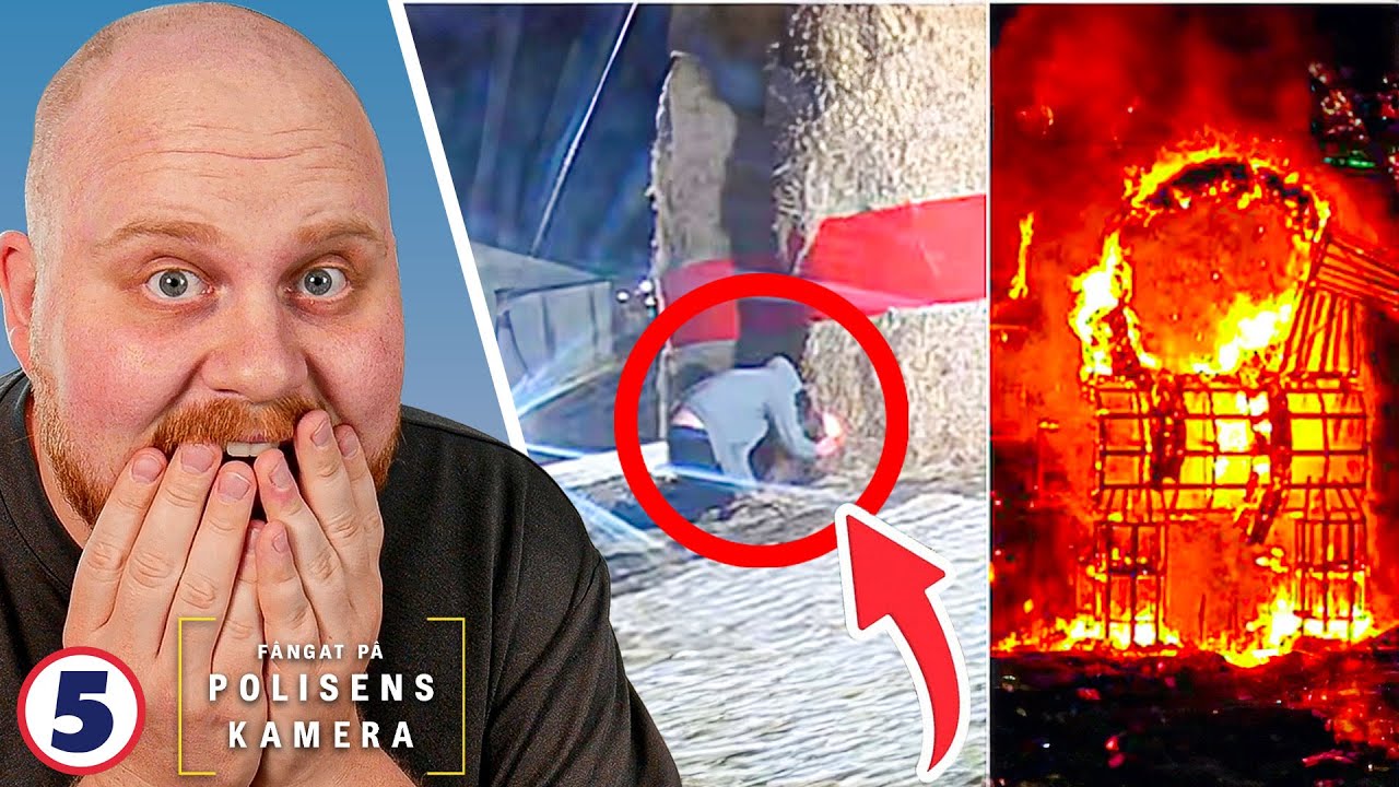 Reagear på Polisen tar fast GÄVLEBOCKENS värsta fiende... | Fångat på polisens kamera #6