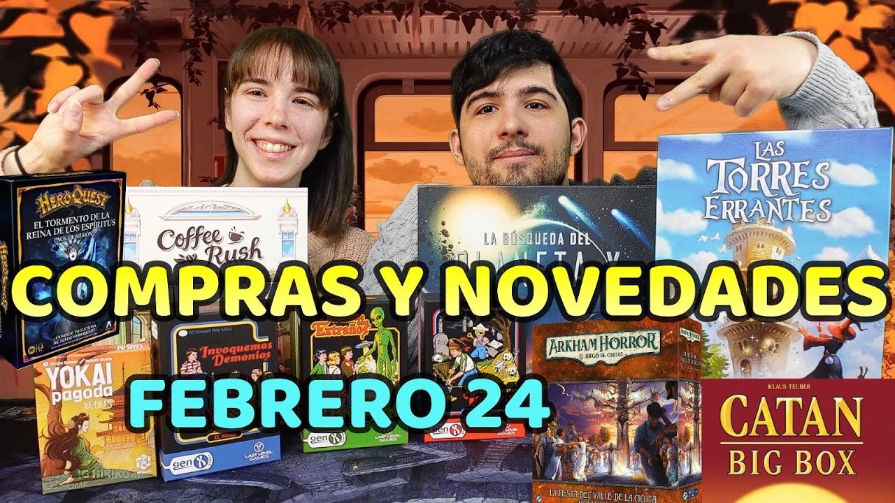 COMPRAS y NOVEDADES FEBRERO 24 | JUEGOS DE MESA RAMPI GAMES