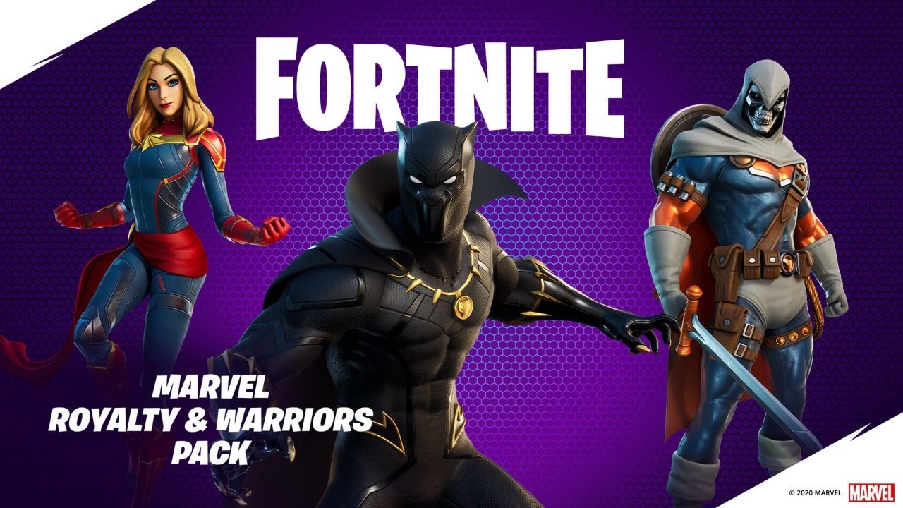 NEW MARVEL PACK! BLACK PANTHER Skin! (Fortnite Season 5)