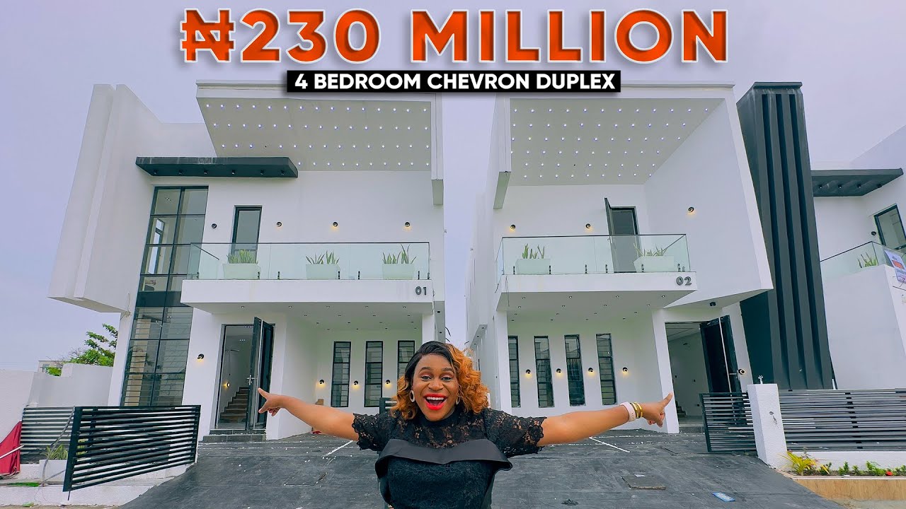Inside a ₦230 Million ($270,000) 4 Bedroom Beautiful Duplex In Chevron