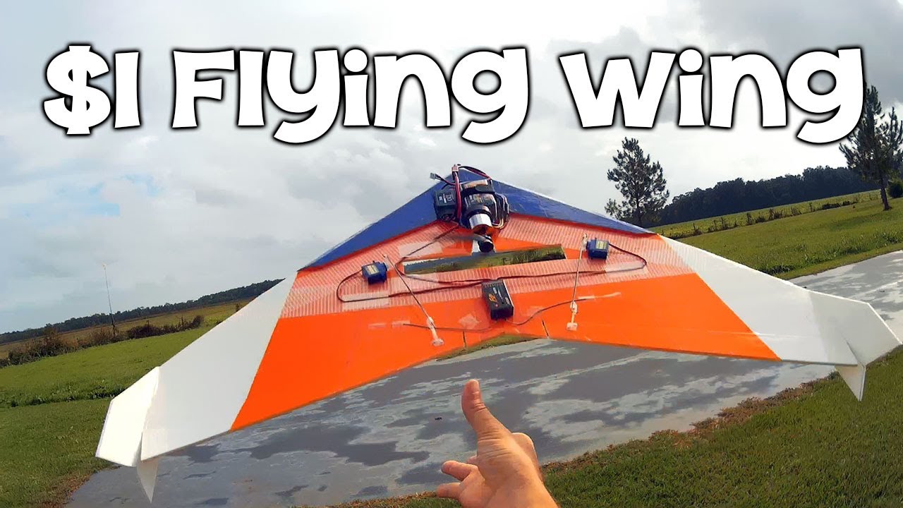 $1 Flying Wing (single sheet of foamboard)