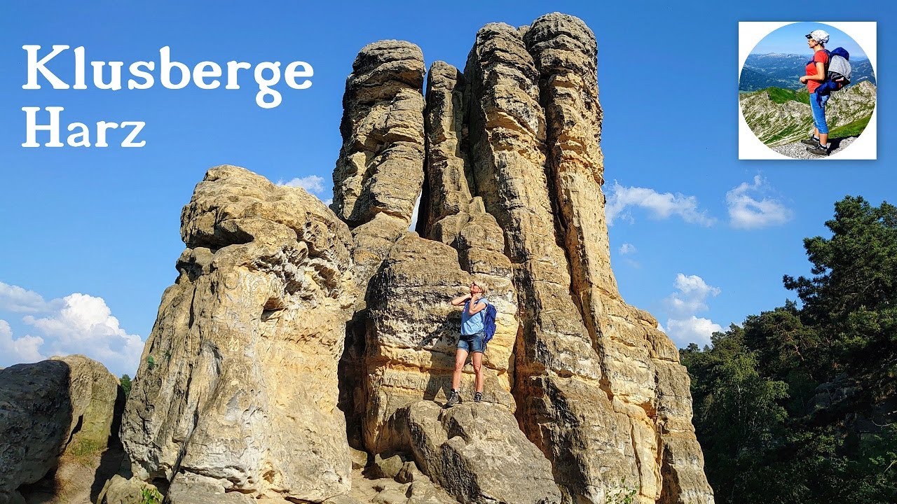 🥾🥾 G&oacute;ry Harz/Klusberge /Halberstadt/ w Niemczech
