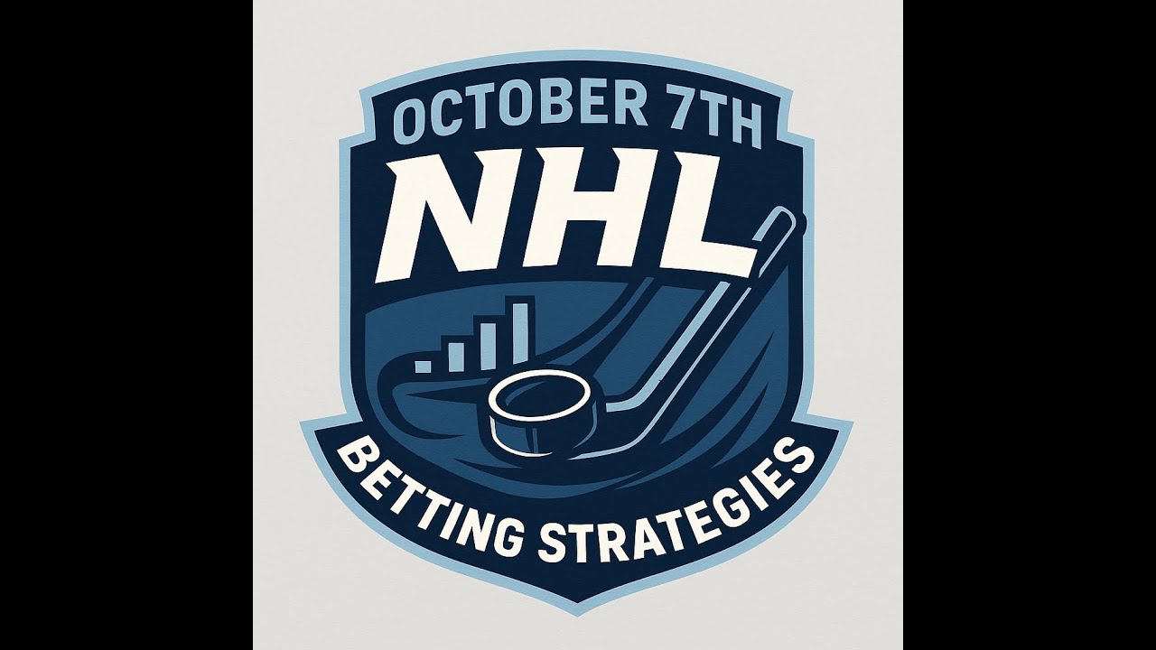 October 7th NHL betting strategies and picks!