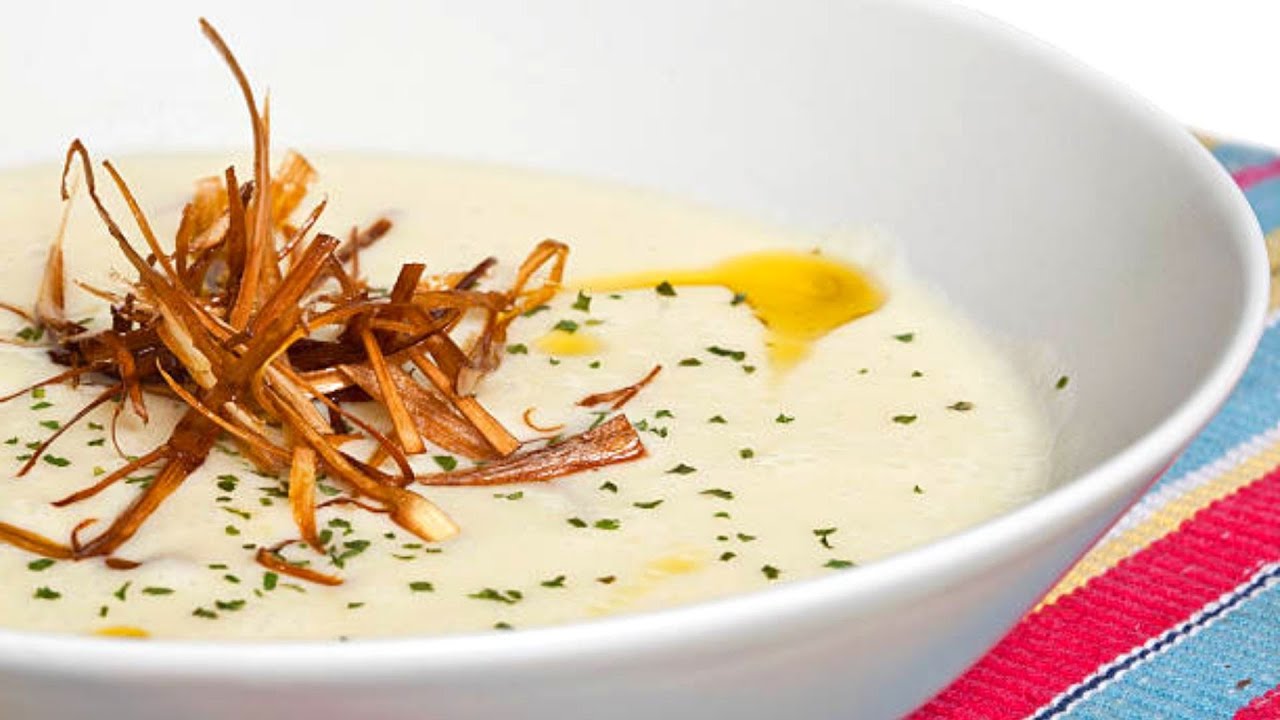 VICHYSSOISE FACIL. RECETA PASO A PASO