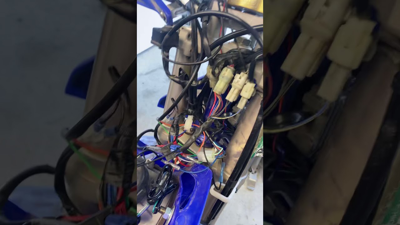 Tusk dual sport head light wiring