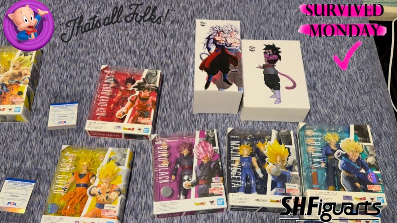 THIS IS WHATS LEFT OF MY SH FIGUARTS COLLECTION… 🥲💔