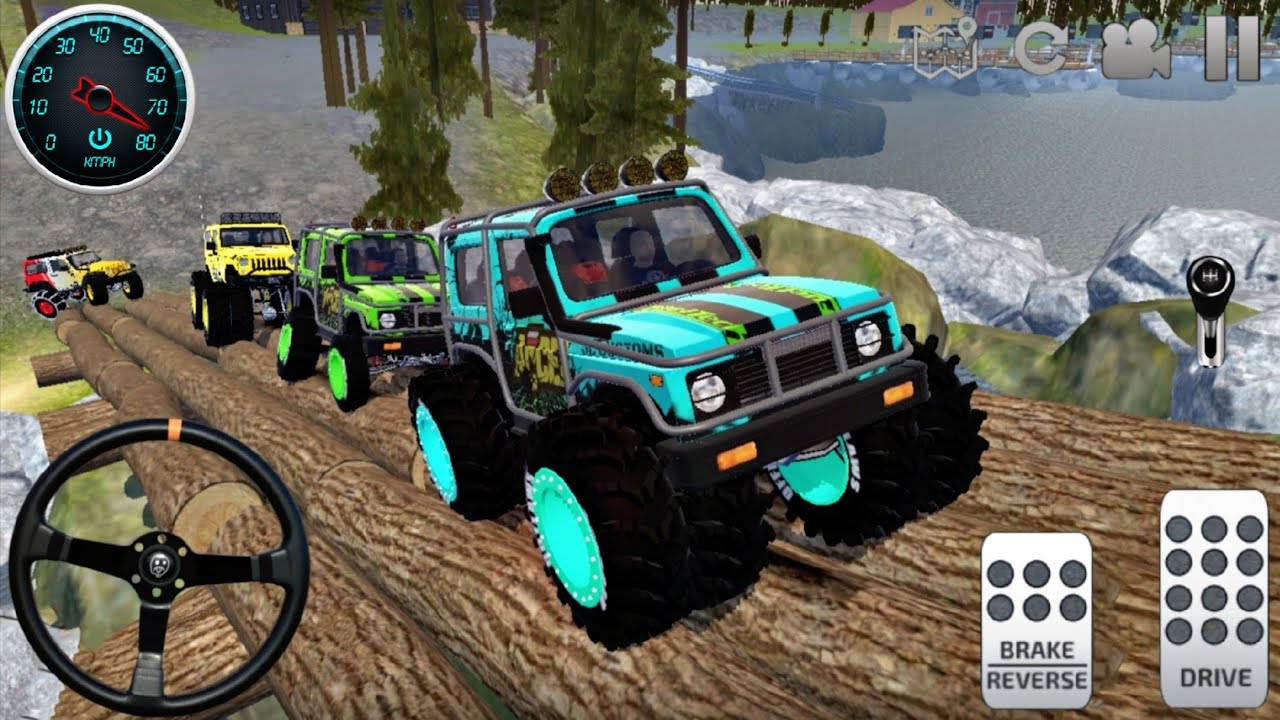 Monster Truck Offroad Racing Drive #1 - Extreme Motor-Car Stunt Ramp - Android / IOS FHD Gameplay