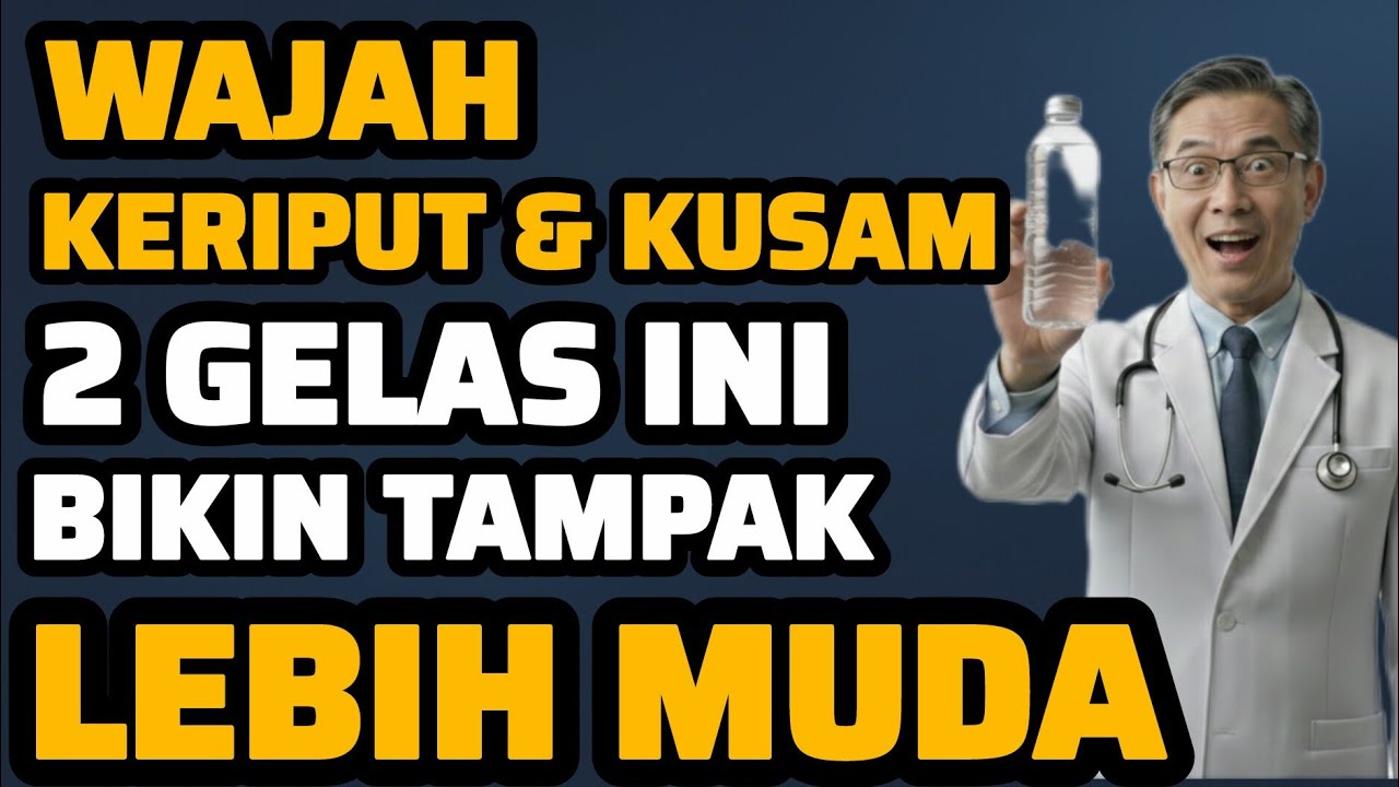 Wajah Keriput & Kusam? Dokter Bongkar Rahasia 2 Gelas Ini Bikin Tampak Lebih Muda