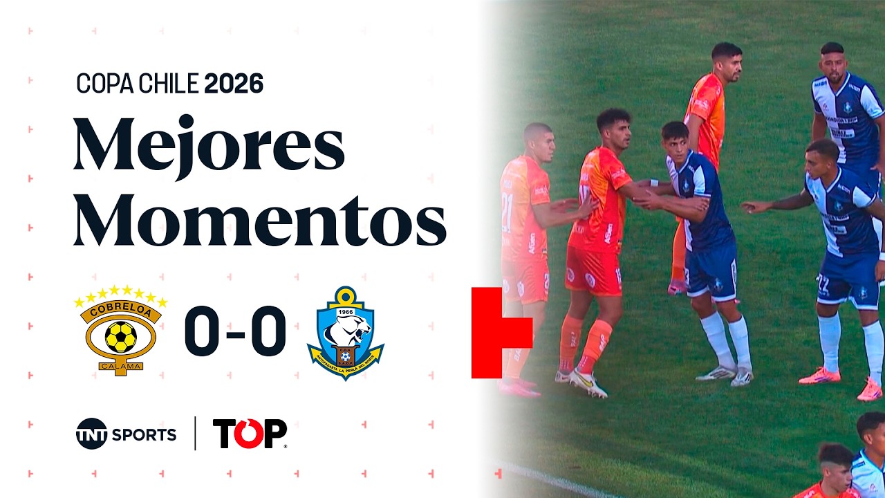 Compacto TOP | 🟠🦊 Cobreloa 0 - 0 ⚪🔵 Deportes Antofagasta | Copa Chile 2026 🏆🇨🇱