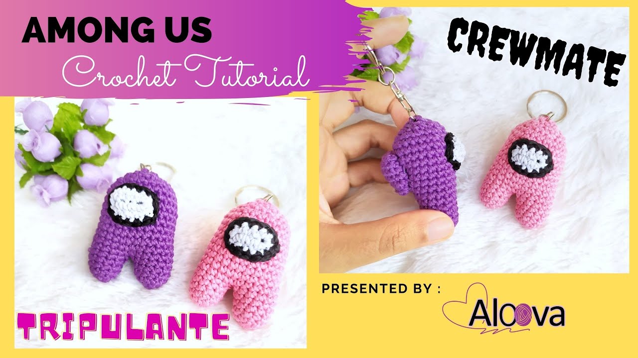 AMONG US Amigurumi Crochet Tutorial - Tripulante