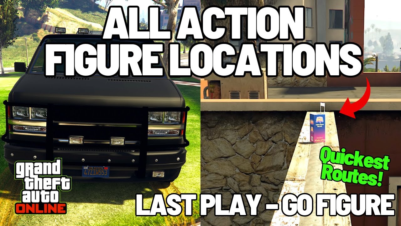 FASTEST Way to Collect All 14 Action Figures in Gerald&rsquo;s Last Play - Go Figure Mission | GTA Online