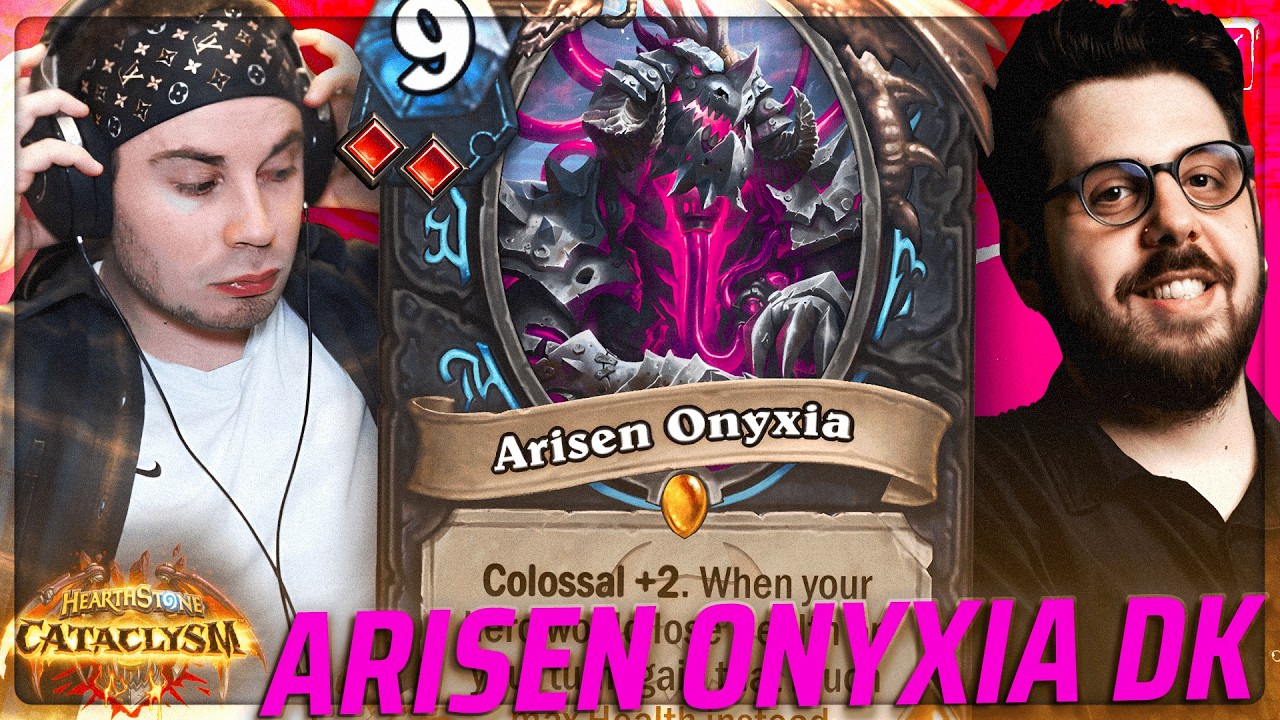 PROVO ARISEN ONYXIA DK con VKING - CATACLYSM in ANTEPRIMA! | Hearthstone ITA