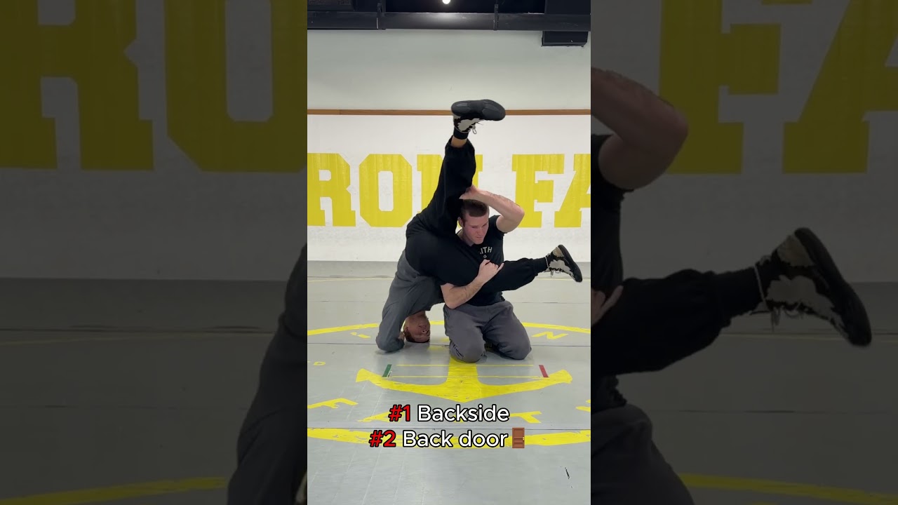 Simple Single Leg Finishes on the Mat #ironfaith #wrestling