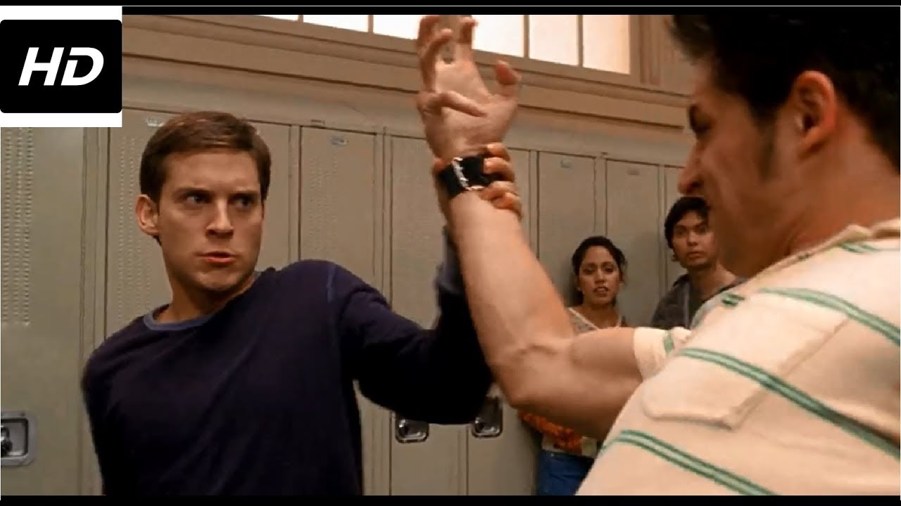 Человек-паук - Драка в школе с флешом