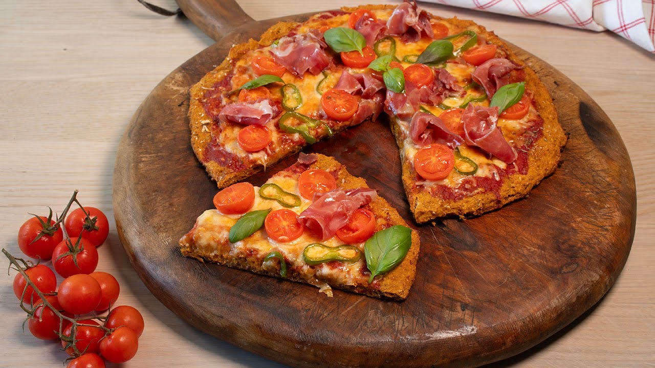 ¡¡¡Tienes que probar esta pizza de masa saludable de boniato!!!. Sorprendente y deliciosa
