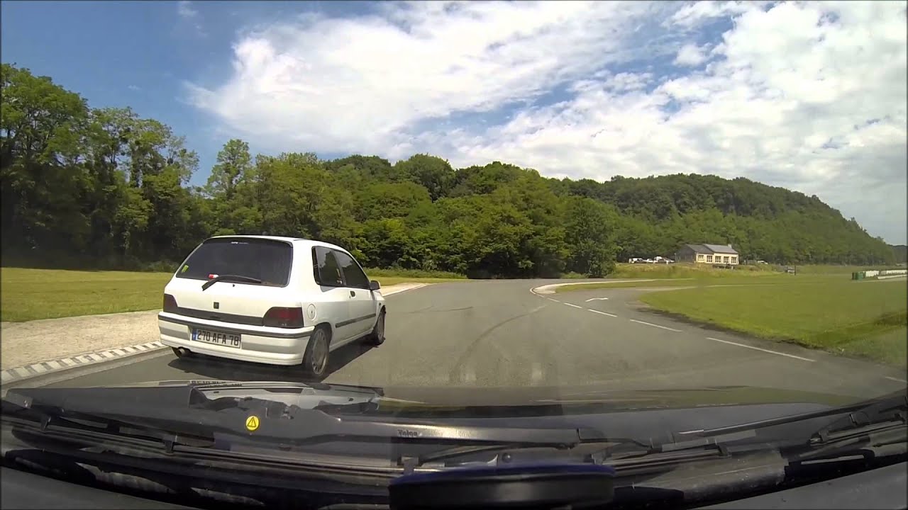 folembray 08 06 14, 205 gti S16 vs Clio