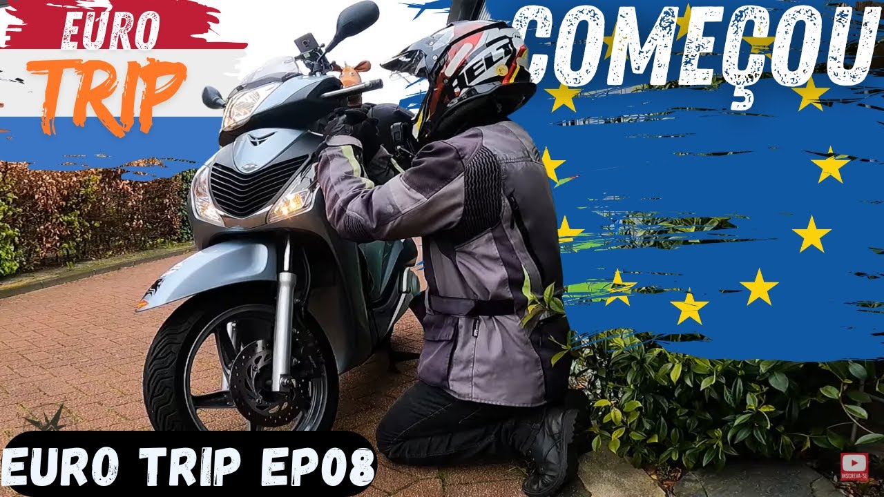 VOU VIAJAR A EUROPA DE SCOOTER! Euro Trip EP08