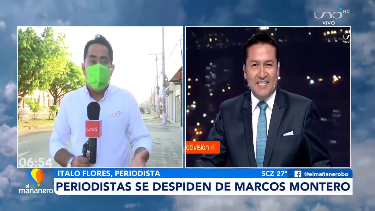 Periodistas se despiden de Marco Montero.
