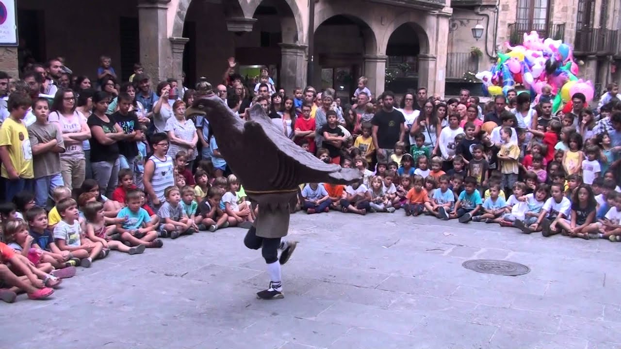 Ball de l'Àliga a la 18a TROBADA DE GEGANTONS DE #Solsona 2015