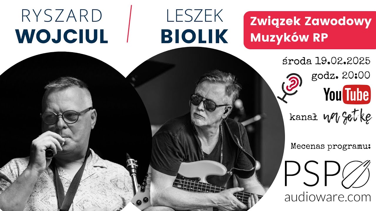 Muzyka - pasja czy profesja? Leszek Biolik i Ryszard Wojciul, Związek Zawodowy Muzyków RP