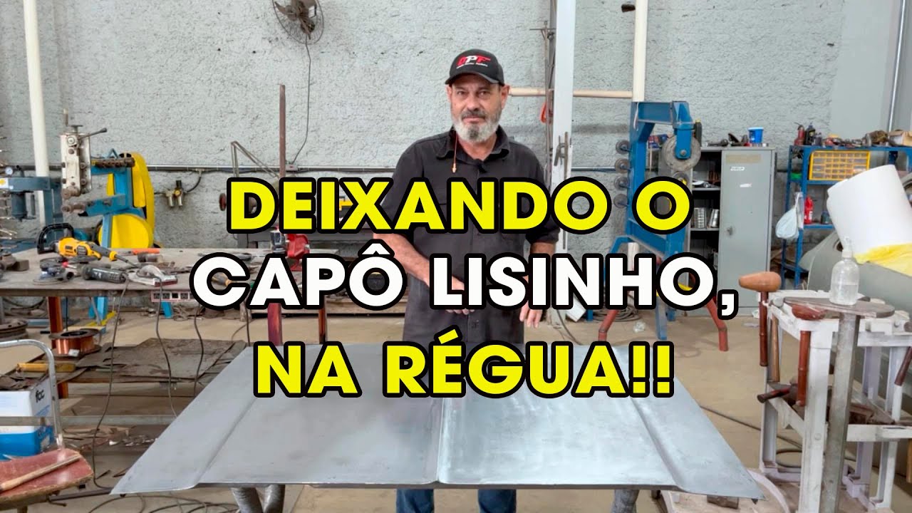 Deixando o Capô Lisinho | Opala Laranja!!